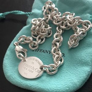 Tiffany & Co tag necklace